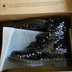 Dr martens sequin boots